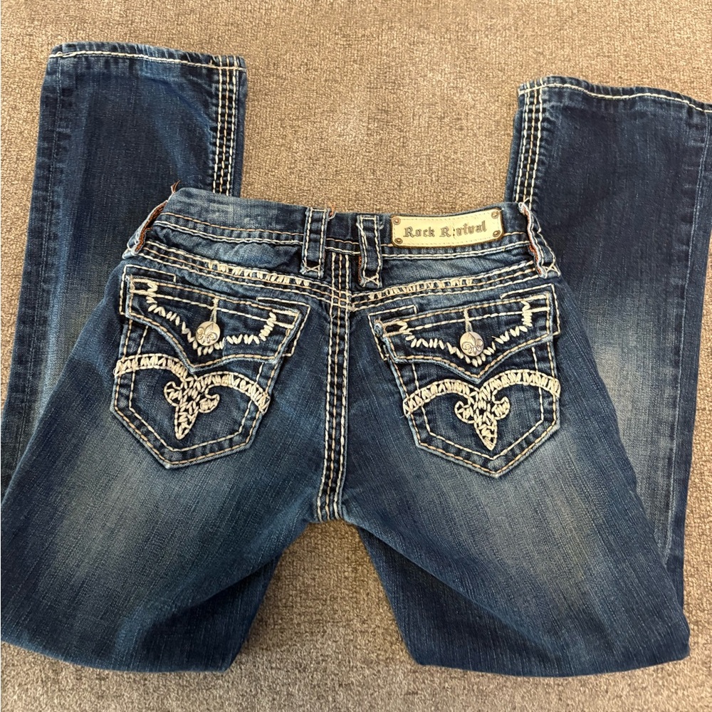 Rock Revival Women's Indigo Boot Cut Jeans